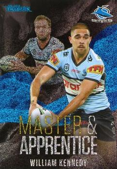 2022 NRL Traders - Master & Apprentice Blue #MAB08 William Kennedy Front